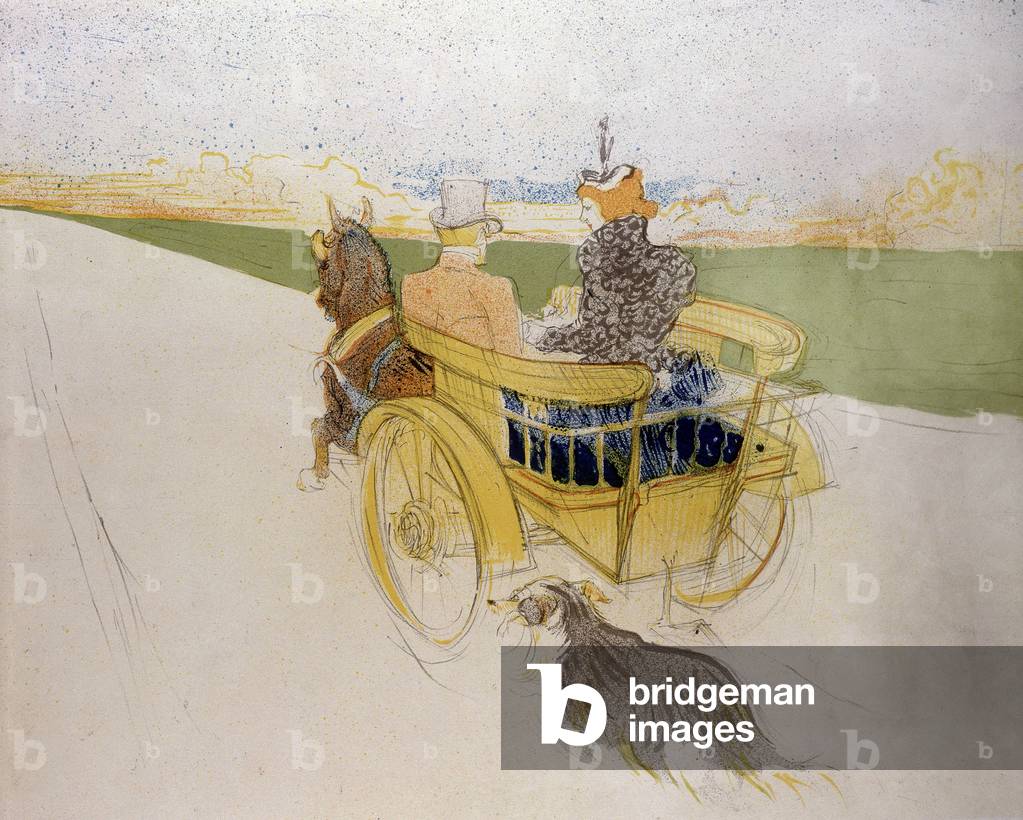 Untitled. Henri de Toulouse Lautrec (1864 - 1901). Lithography. Petiet Museum, Limoux.