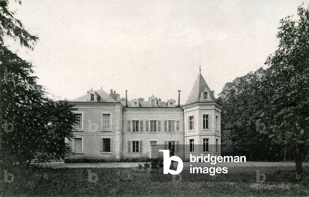 Chateau d'Aillac (postcard, c. 1906)