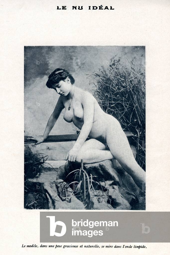 Photograph taken from the magazine 'Le nu ideal' 1905 (print)