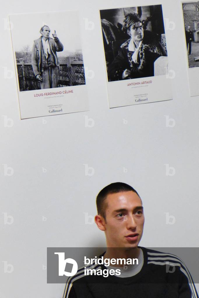 Simon Johannin, ne en 1993, French model and writer - Photo Patrice Cartier, mars 2017-