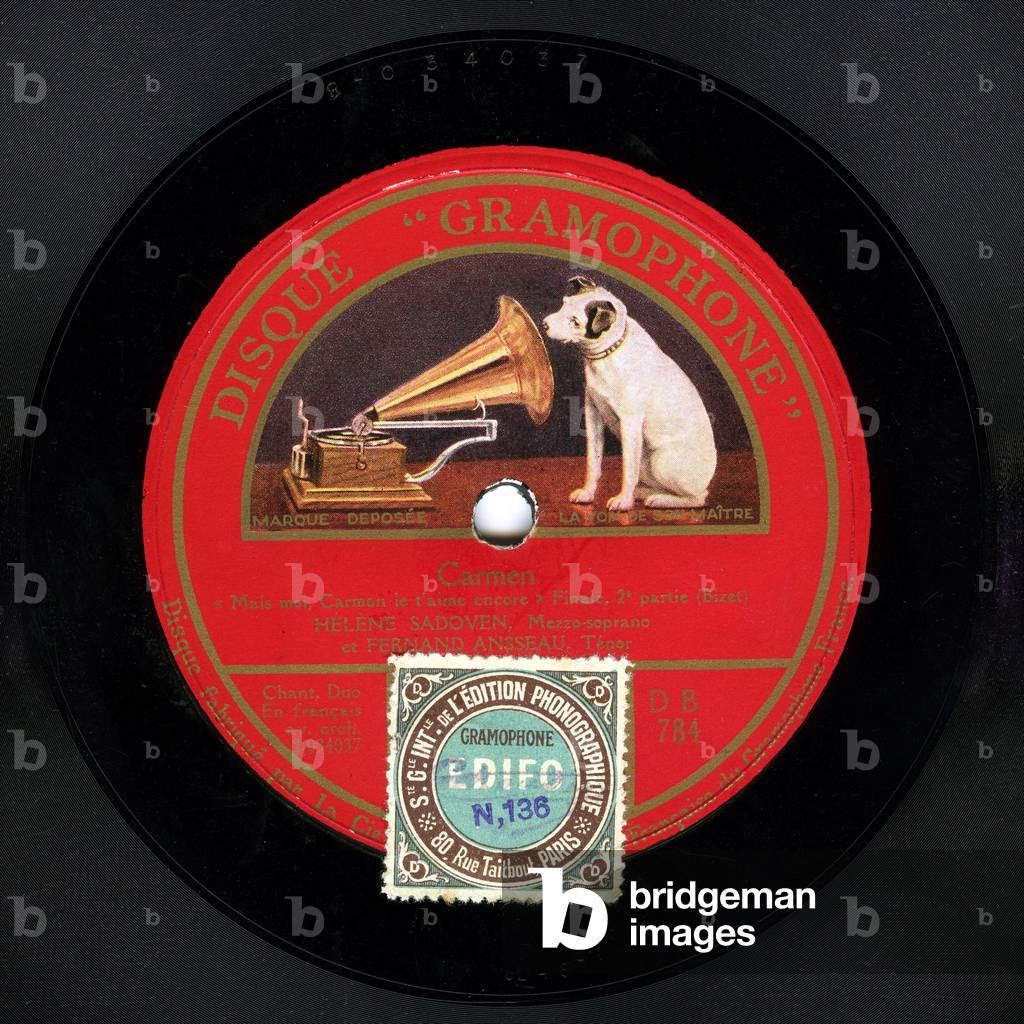 78 rpm 'Gramophone' record (photo)