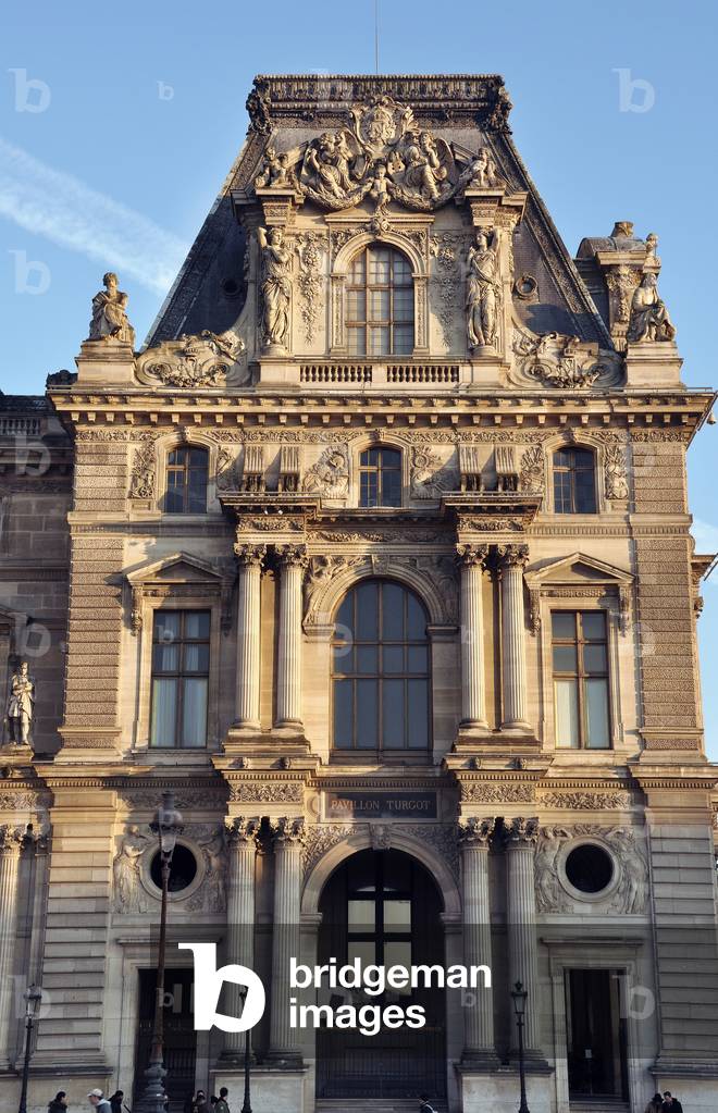 Pavilion Turgot Grand Louvre, Rue de Rivoli and Quai des Tuileries, Paris 75001. Picture Patrice Cartier