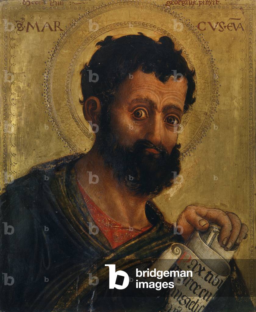 St. Mark, 1454 (oil on panel)