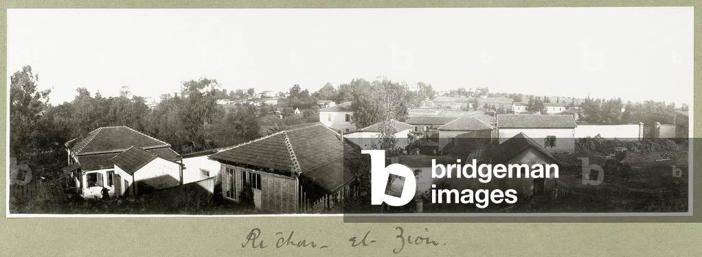 Richon-el-Zion, 30th December 1917 (b/w photo)