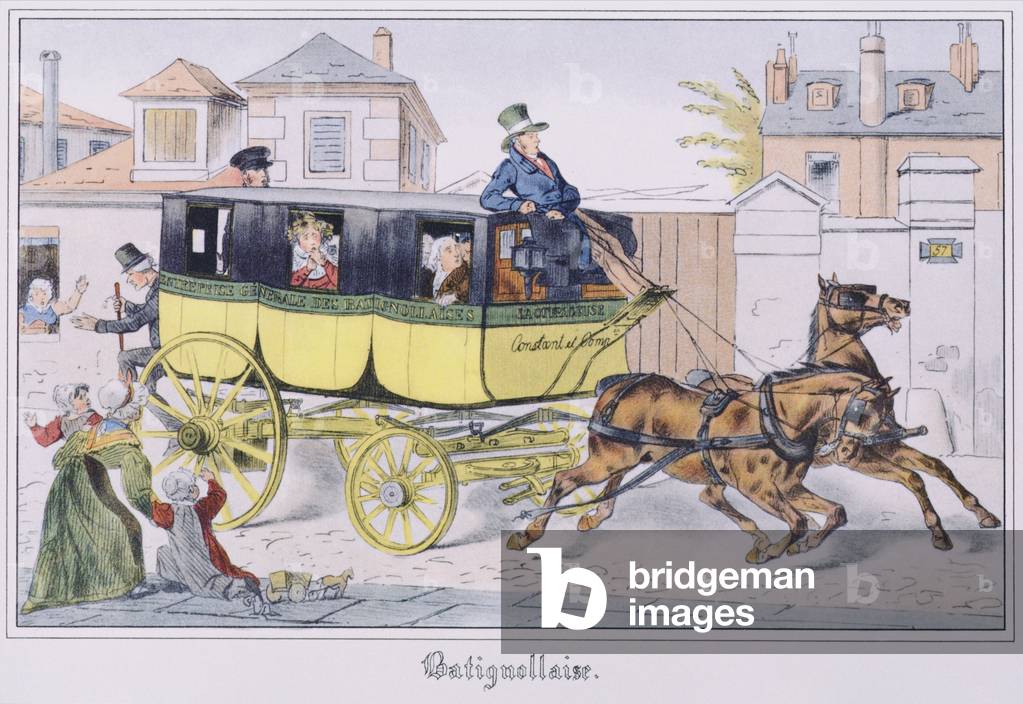 'Entreprise Generale des Batignollaises' (colour litho)