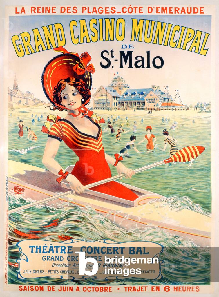 St. Malo poster, 1903 (lithograph)