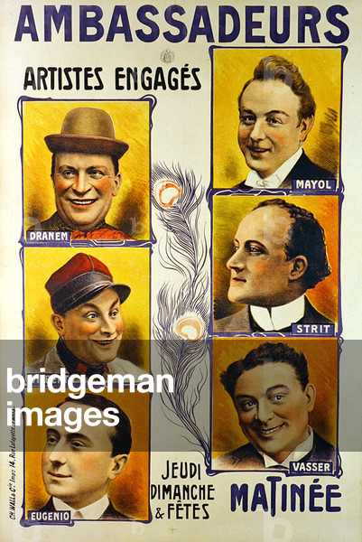 The Ambassadors Spectacle (colour litho)
