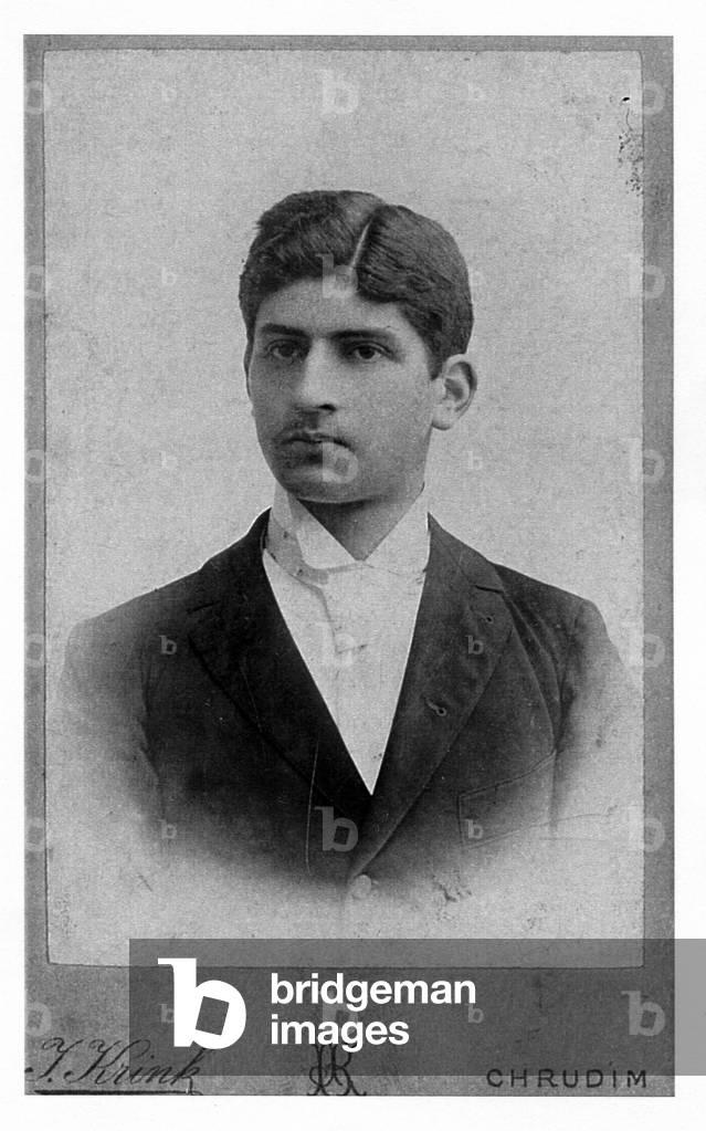 Eric, father of Paul-Emile Victor, Pilsen, Bohemia, Austria-Hungary, 1894 (b/w photo)