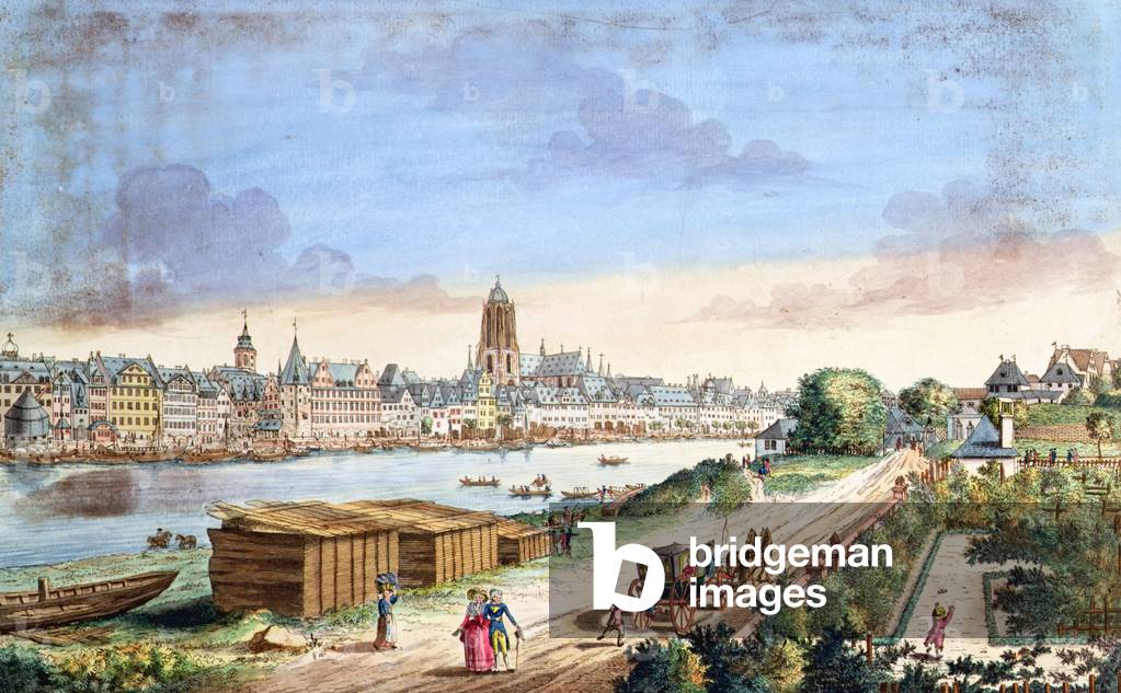 View of the Town of Frankfurt, facing south (print)