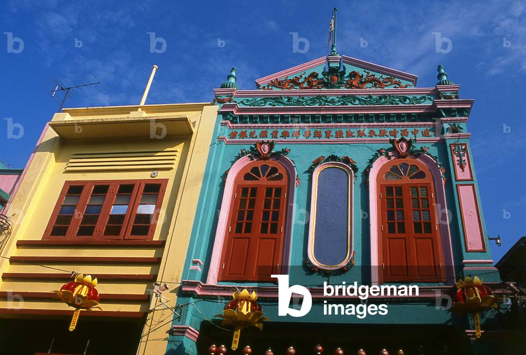 Malaysia: Traditional Peranakan housing, Malacca