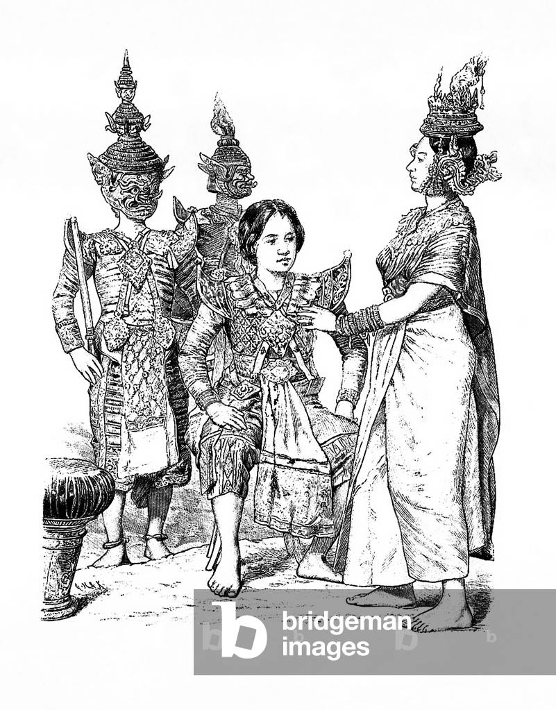 Germany / Thailand: Khon Dancers from Siam, 
