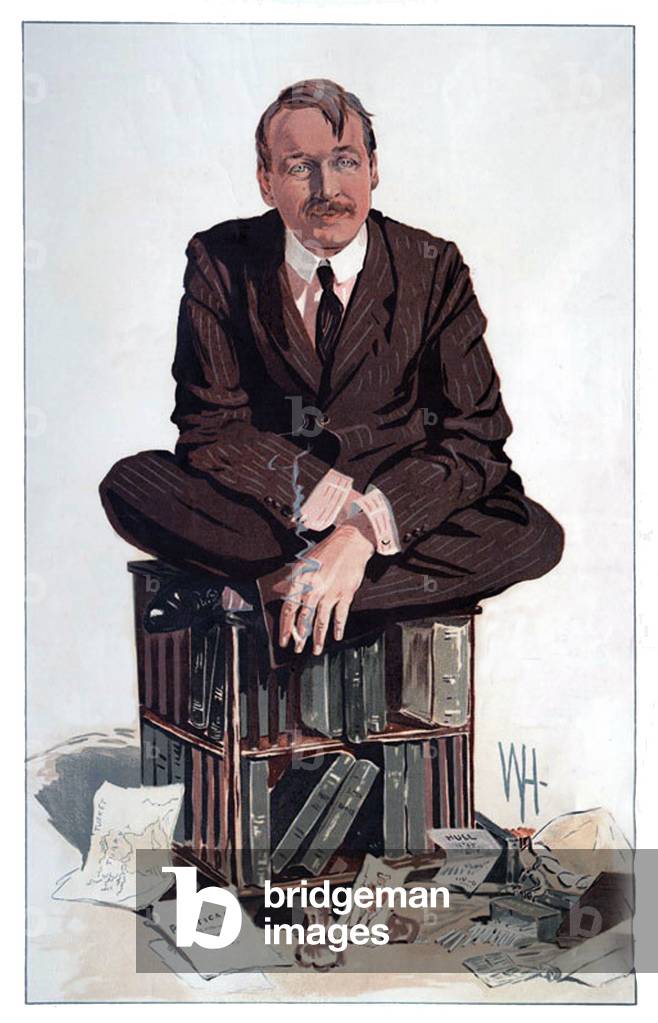Britain / UK: Sir Mark Sykes (1879-1919) as represented in Vanity Fair, 26 June, 1912