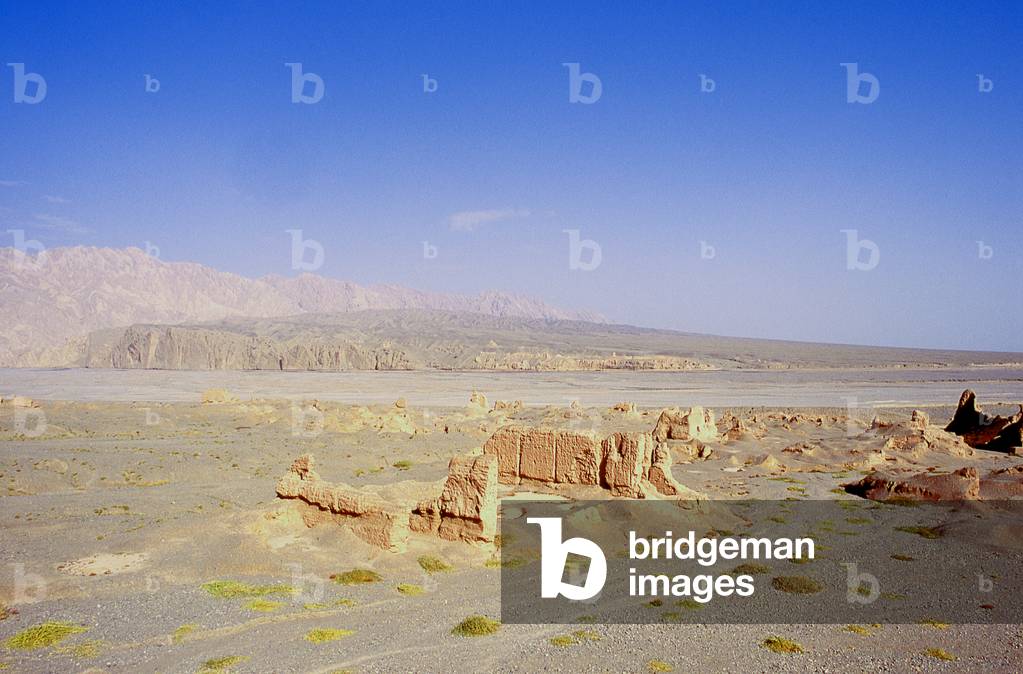 China: Subashi Ancient City (Subashi Gucheng), Kuqa, Xinjiang Province