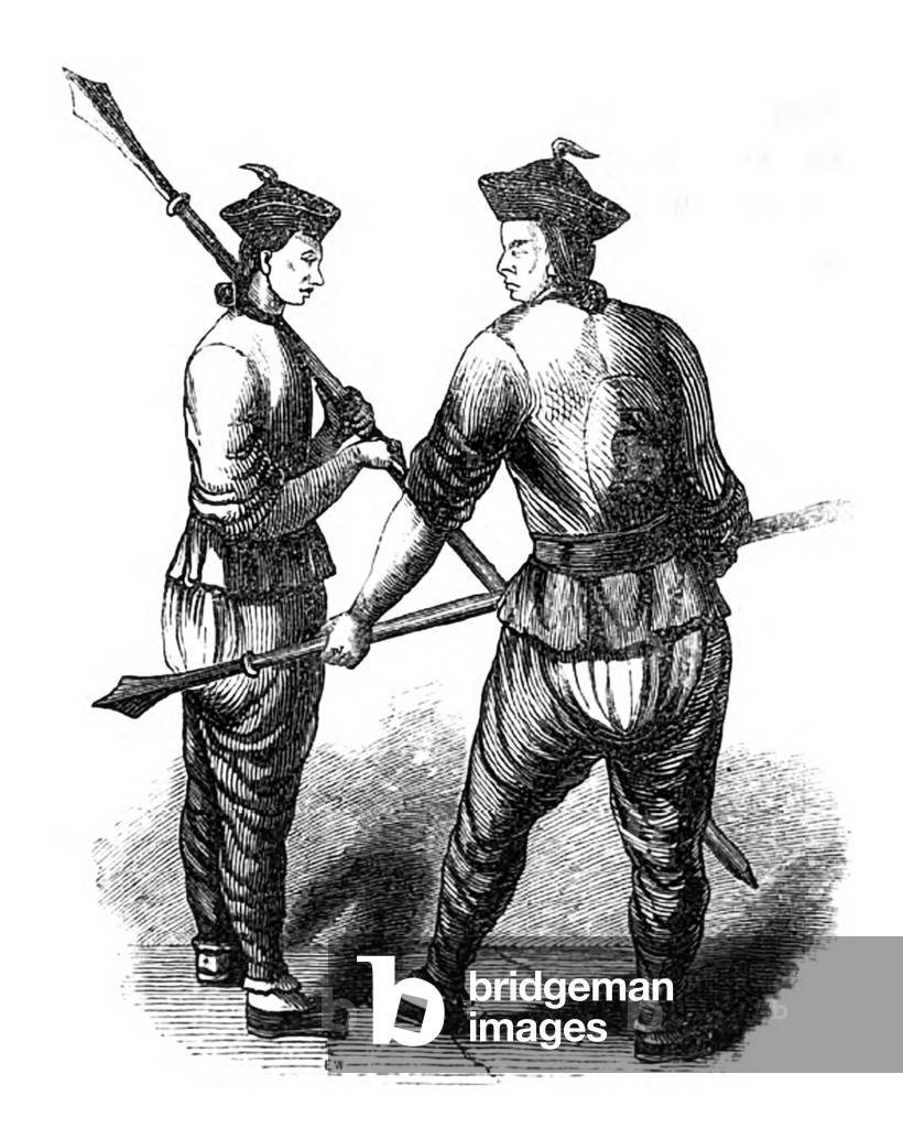 China: Tatar spearsmen, First Opium War, 1839-1842