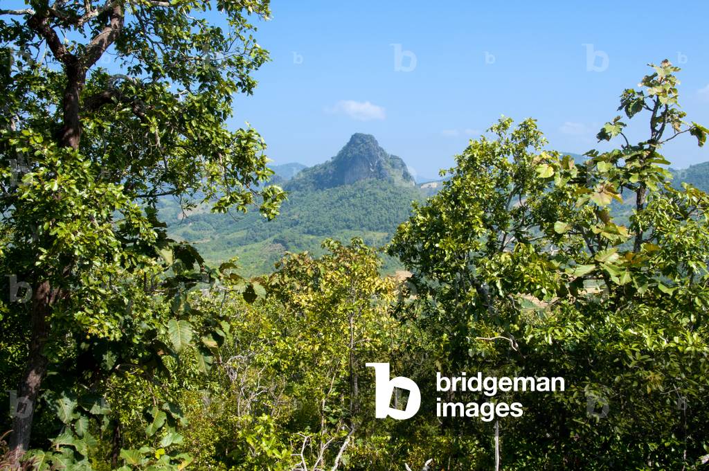 Thailand: The view from Wat Phra Phuttha Bat Phu Kwai Ngoen, Loei Province