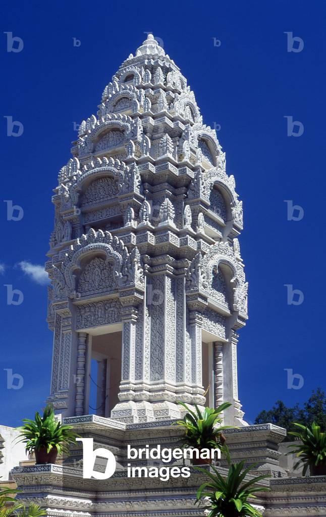 Cambodia: Chedi of Princess Kantha Bopha, Royal Palace and Silver Pagoda, Phnom Penh