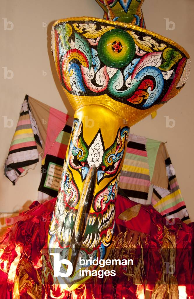 Thailand: Phi Ta Khon (Ghost Festival) masks, Dan Sai, Loei Province