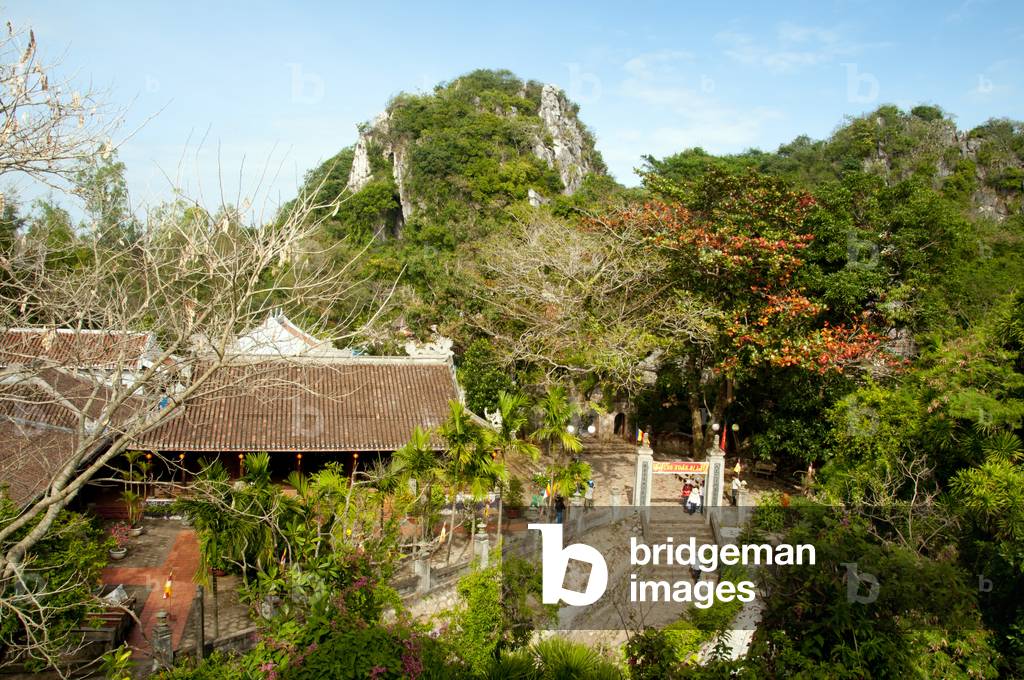 Vietnam: Chùa Tam Thai (Tam Thai Temple), a Buddhist temple in the Marble Mountains, near Danang