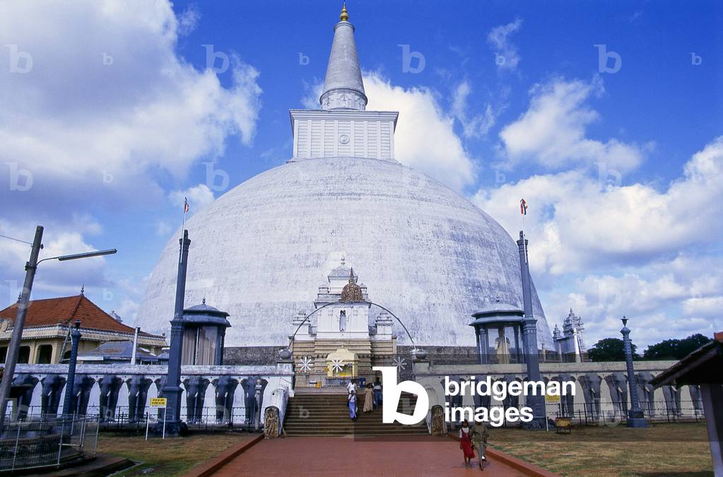 Sri Lanka: Ruvanvelisaya Dagoba, Anuradhapura