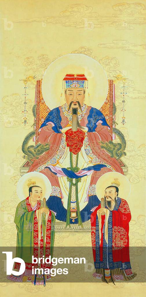China: Nanji Changsheng Dadi, the 'South Pole Emperor of Longevity'. Third of the Four Heavenly Ministers (Siyu) of Daoism.