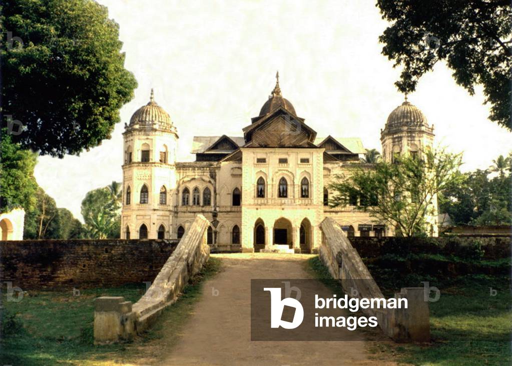 Burma / Myanmar: The Kengtung 'Haw' or palace of the 'saopha' / 'sawbwa' or feudal lords of Kengtung. Built in 1906, it was demolished by the Burmese military government in 1991 despite strong local opposition