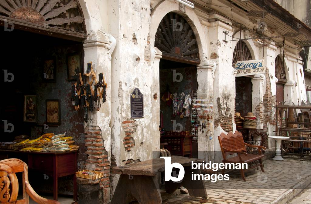 Philippines: Antique shop, Mestizo District, Vigan, Ilocos Sur Province, Luzon Island