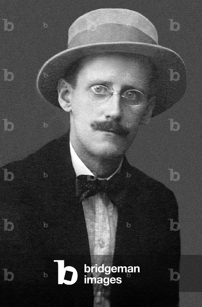 Ireland: James Augustine Aloysius Joyce (1882-1941), Irish novelist and poet. Alex Ehrenzweig, Zurich, 1915