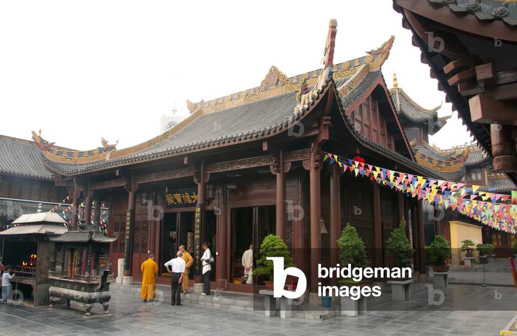 China: Ming-era Buddhist Qianming Si (Qianming Temple), Guiyang, Guizhou Province