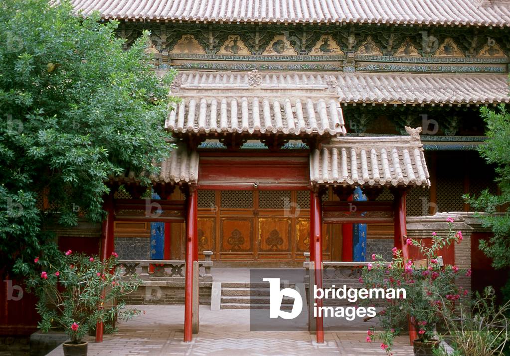 China: Wen Miao (Confucius Temple), Wuwei, Gansu Province