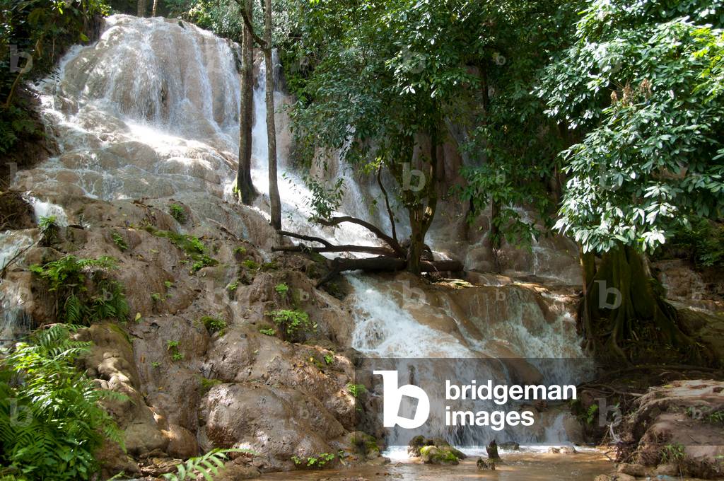 Thailand: Phiang Din Waterfall near Suan Hin Pha Ngam, Loei Province