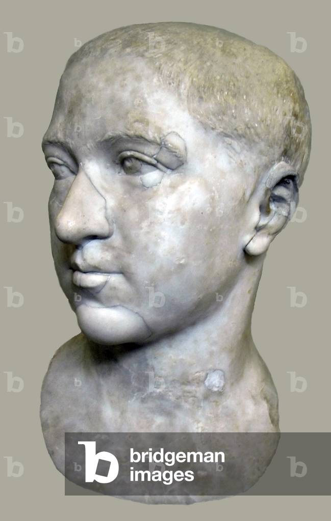 Marble bust of Severus Alexander (208-235 CE)