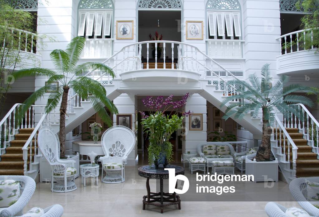 Thailand: The Author's Lounge, The Mandarin Oriental, Bangkok