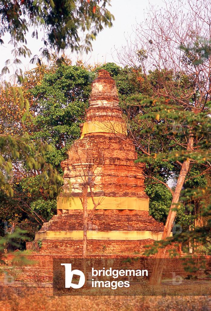 Thailand: Wat E-Kang, Wiang Kum Kam, Chiang Mai