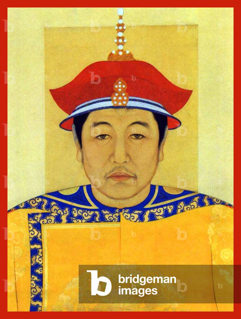 China: Shunzhi, 3rd Qing Emperor (1638 - 1661), his temple name was Shizu.