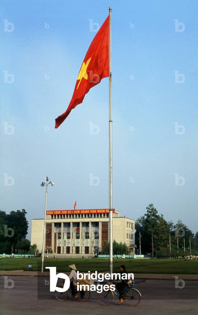 Vietnam: The old Vietnamese National Assembly Building also known as Ba Dinh Hall on Ba Dinh Square was demolished in 2008 to make way for a new assembly building (1997)