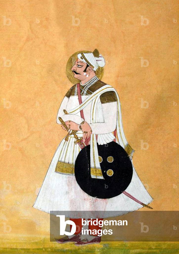 India: Rao Amar Singh of Nagaur, Jodhpur, Rajasthan, early 19th century