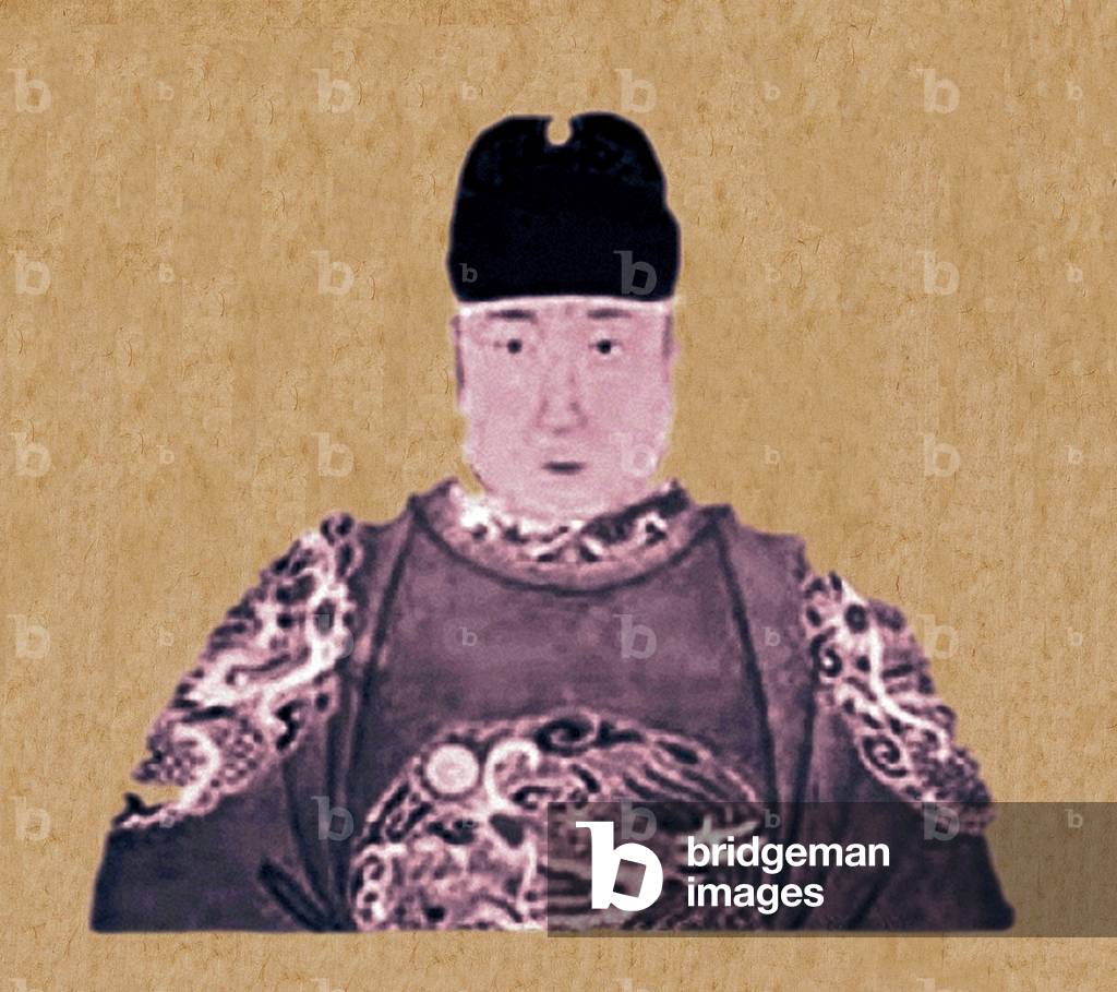 China: Emperor Jianwen, 2nd ruler of the Ming Dynasty (r. 1398-1402).