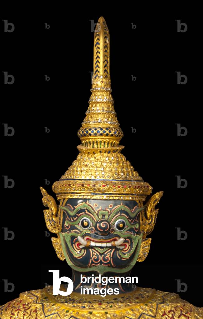 Thailand: The Asura Paksi barge, Royal Barges Museum, Bangkok
