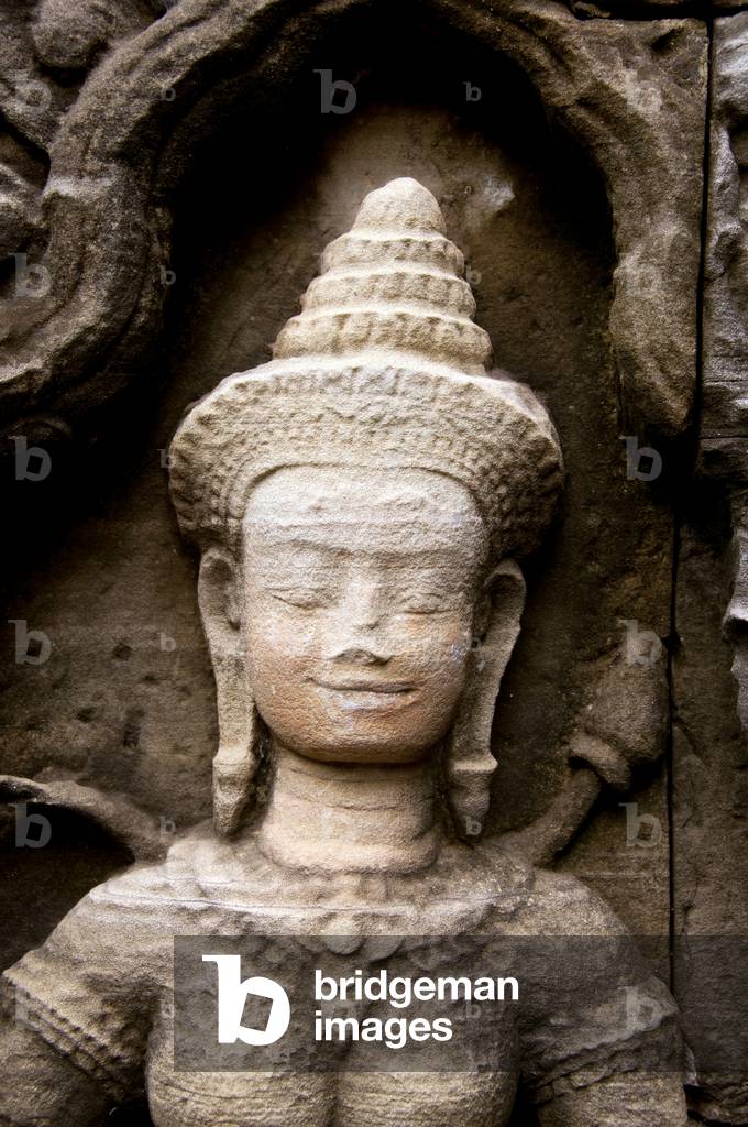 Cambodia: Apsara (Celestial Nymph), Banteay Kdei, Angkor