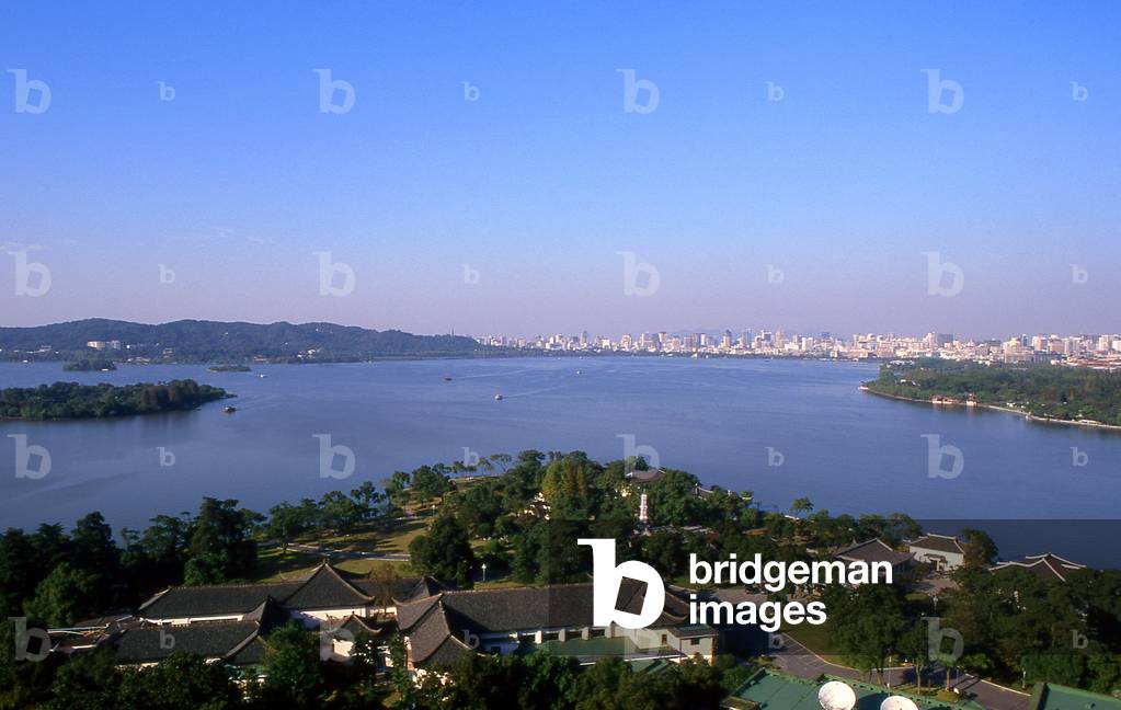 China: Xi Hu (West Lake) from the Leifeng Pagoda, Hangzhou