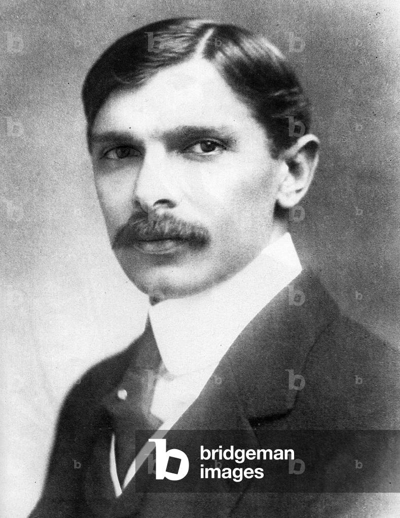 Pakistan: Muhammad Ali Jinnah (1876- 1948), founder of Pakistan, as a young lawyer, c. 1910