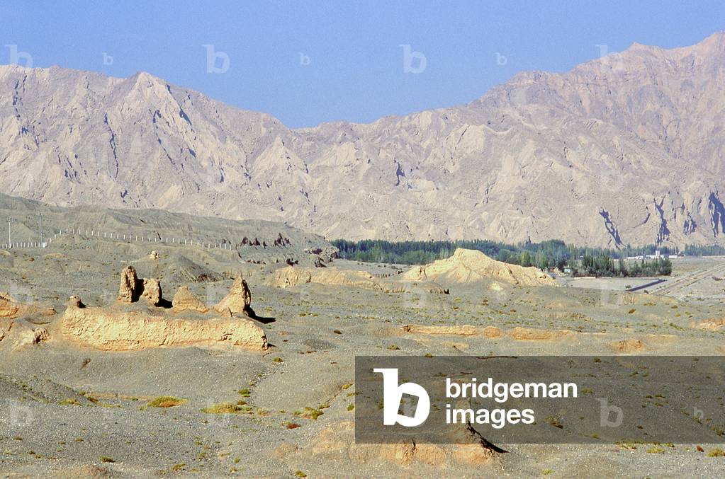 China: Subashi Ancient City (Subashi Gucheng), Kuqa, Xinjiang Province