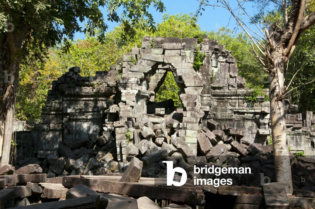 Cambodia: Beng Mealea (12th century Khmer temple), 40km east of the main group of temples at Angkor