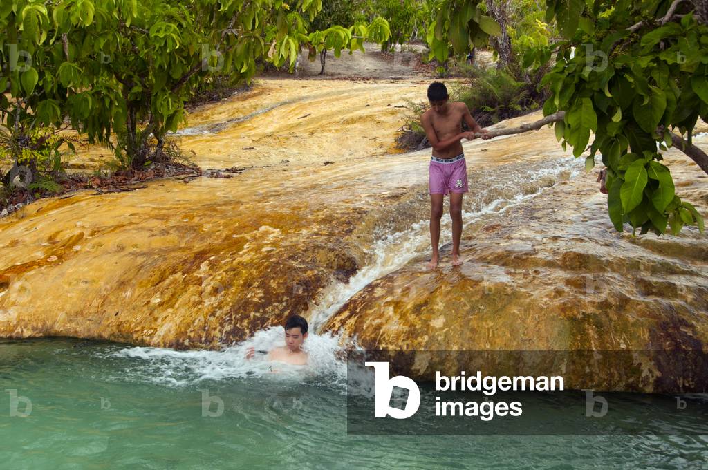 Thailand: Sra Morakot (Emerald Pool), Tung Tieo Forest Trail, Khao Pra - Bang Khram Wildlife Sanctuary, Krabi Province