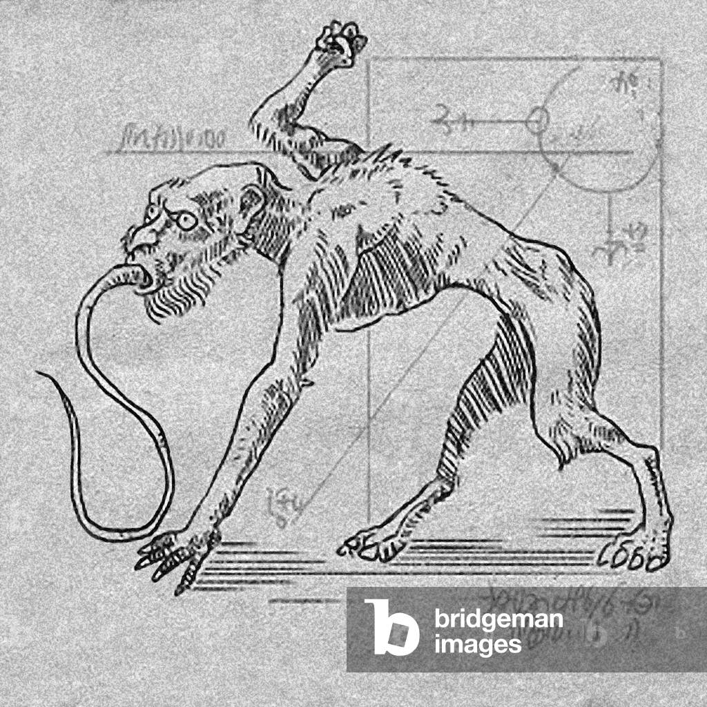 Philippines: An aswang or vampire-like mythical creature of the Philippines as represented by Juan de Plazcensia in the late 15th century