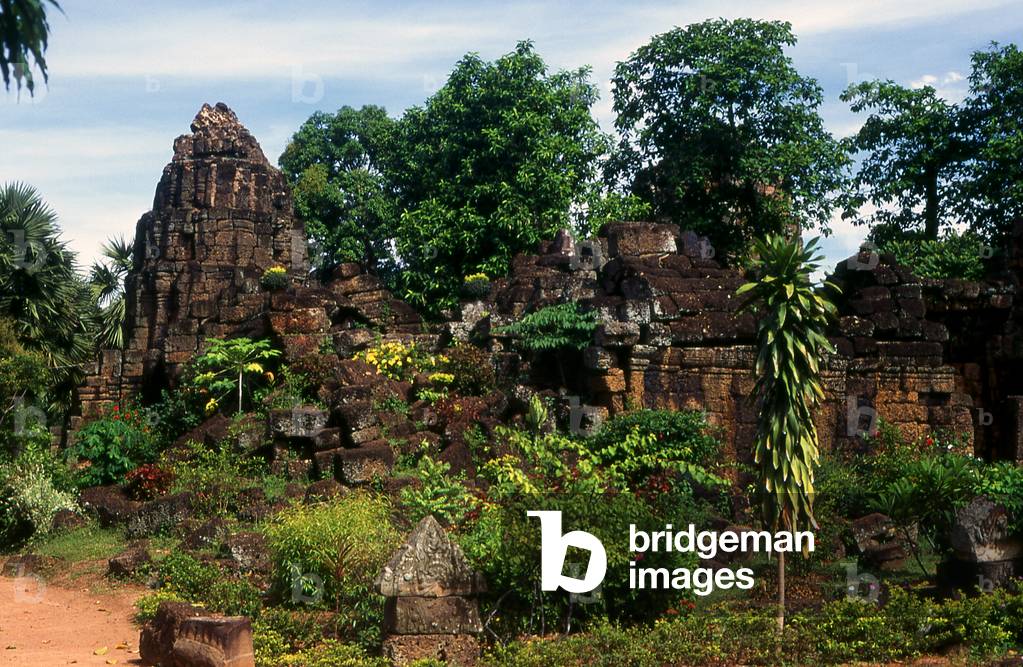 Cambodia: Ta Prohm temple near Tonle Bati, south of Phnom Penh