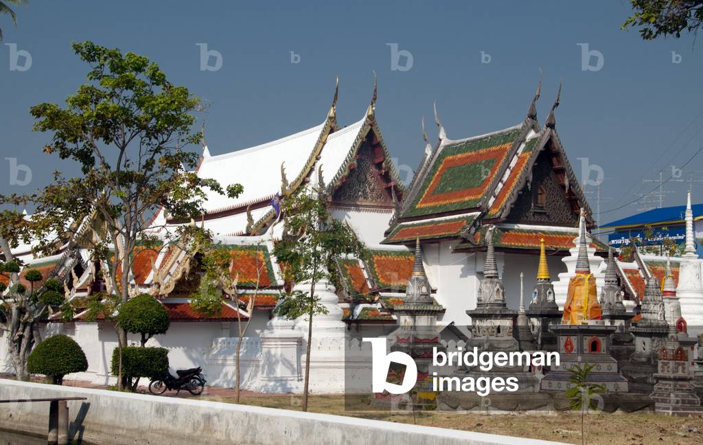 Thailand: Wat Yai Suwannaram, Phetchaburi