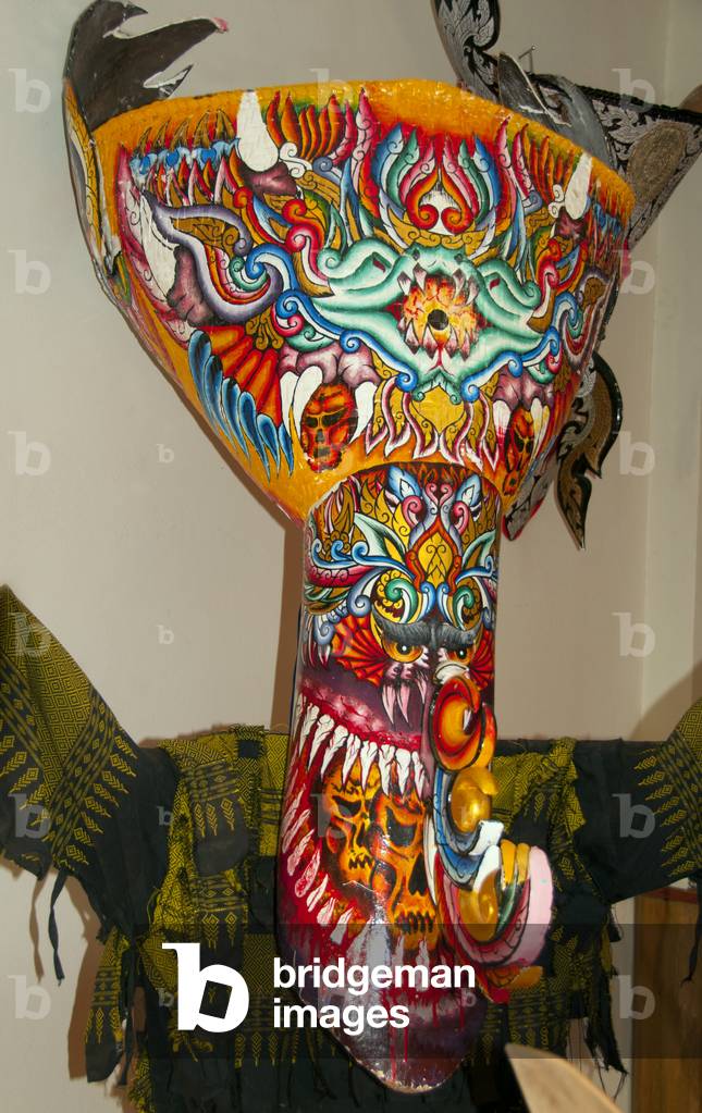 Thailand: Phi Ta Khon (Ghost Festival) masks, Dan Sai, Loei Province