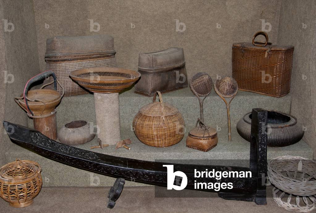 Thailand: Common household utensils used in southern Thai villages, Thaksin Folklore Museum, Songkhla Province