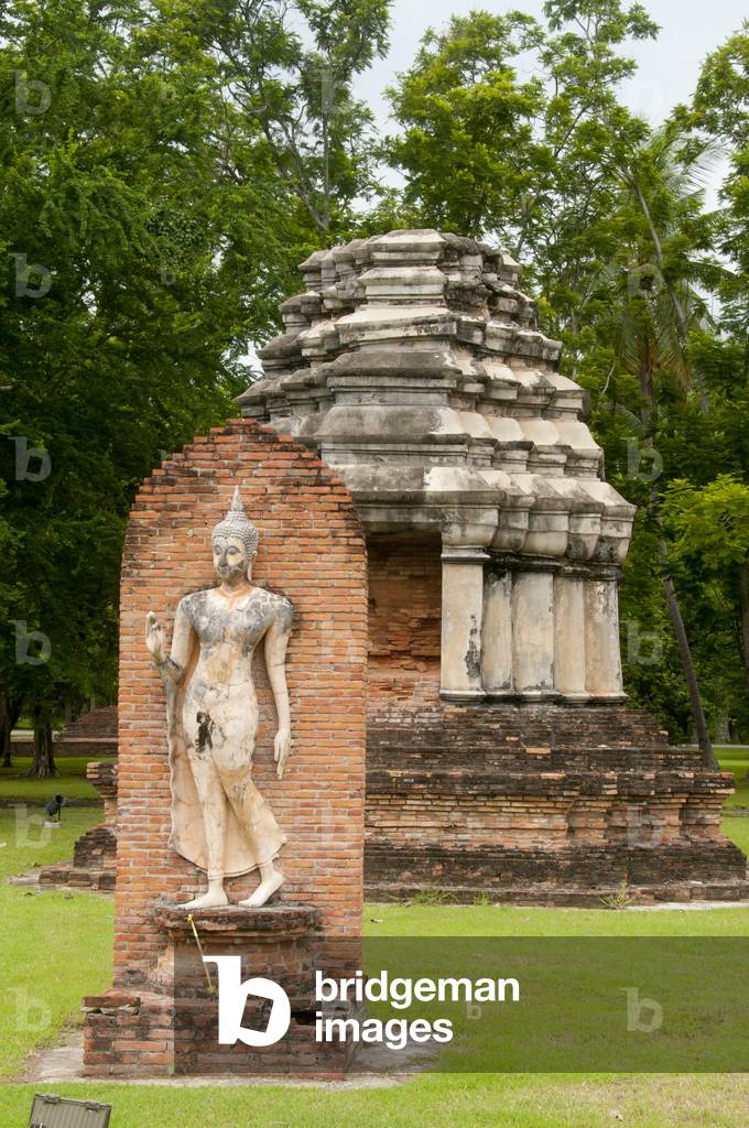Thailand: Wat Traphang Ngoen, Sukhothai Historical Park